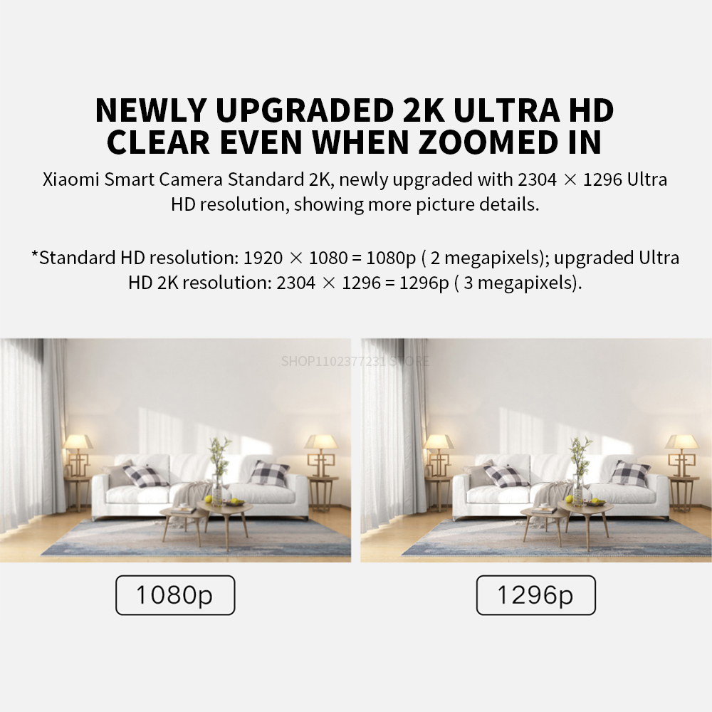 XIAOMI Smart IP Camera Standar - Home Security Camera Xiaomi recension och pris