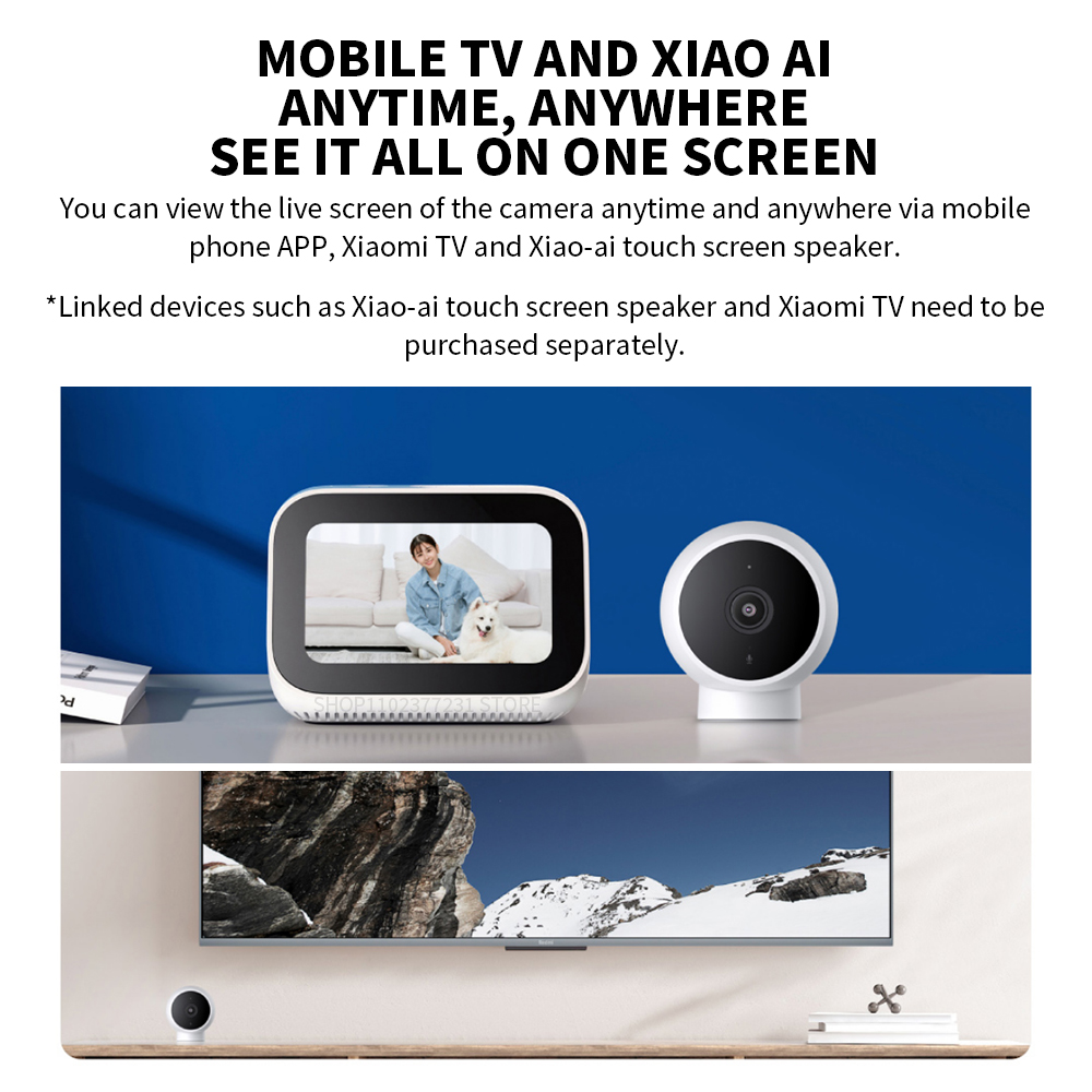 XIAOMI Smart IP Camera Standar - Home Security Camera Xiaomi recension och pris