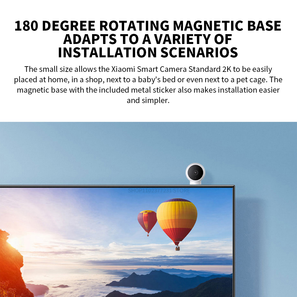 XIAOMI Smart IP Camera Standar - Home Security Camera Xiaomi recension och pris