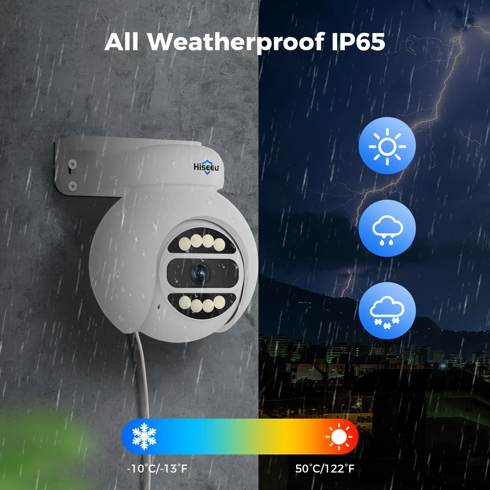 Hiseeu Automatic Tracking 5mp  - Home Security Kit With Camera recension och pris