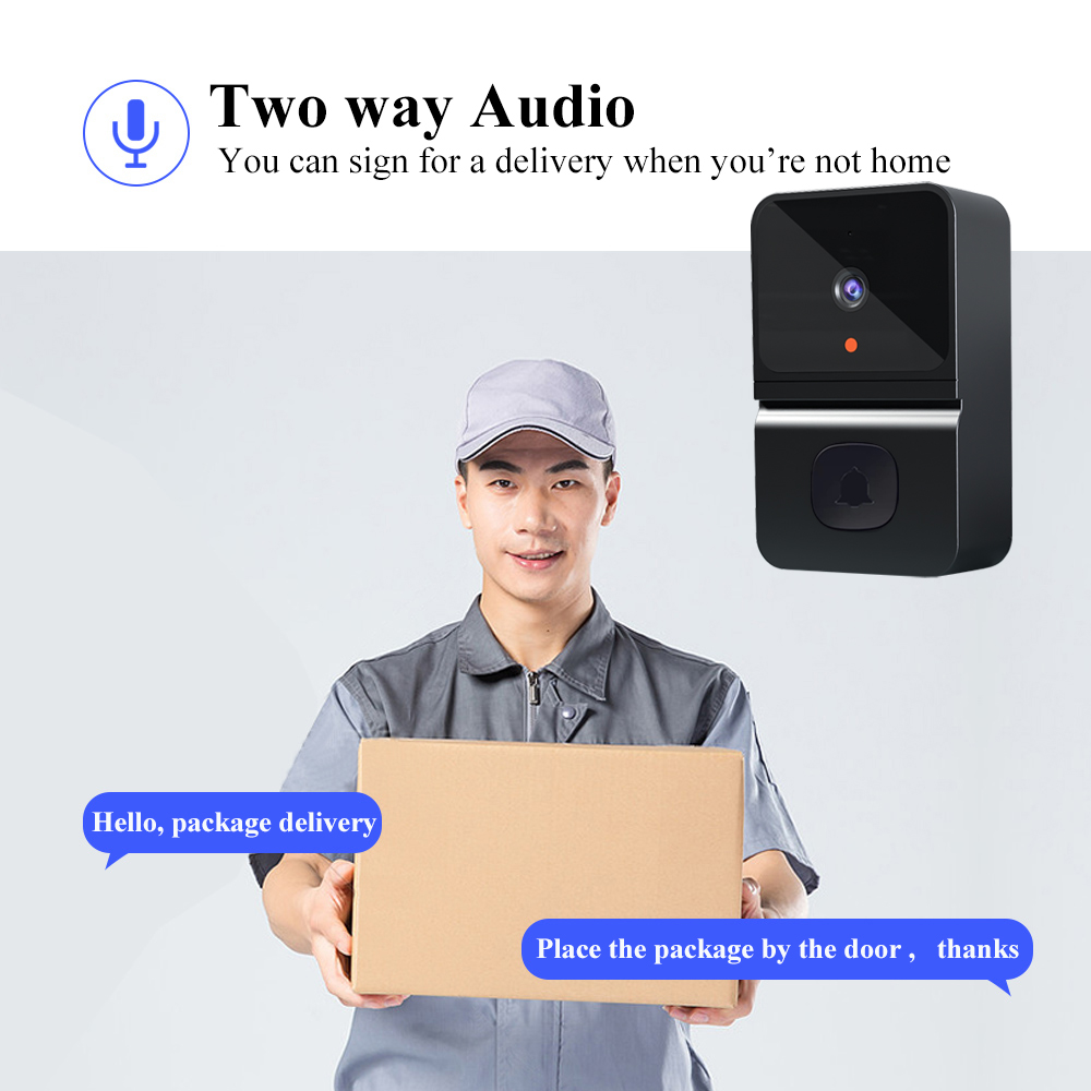 WiFi Video Doorbell Smart Home - Home Security Ring Camera recension och pris