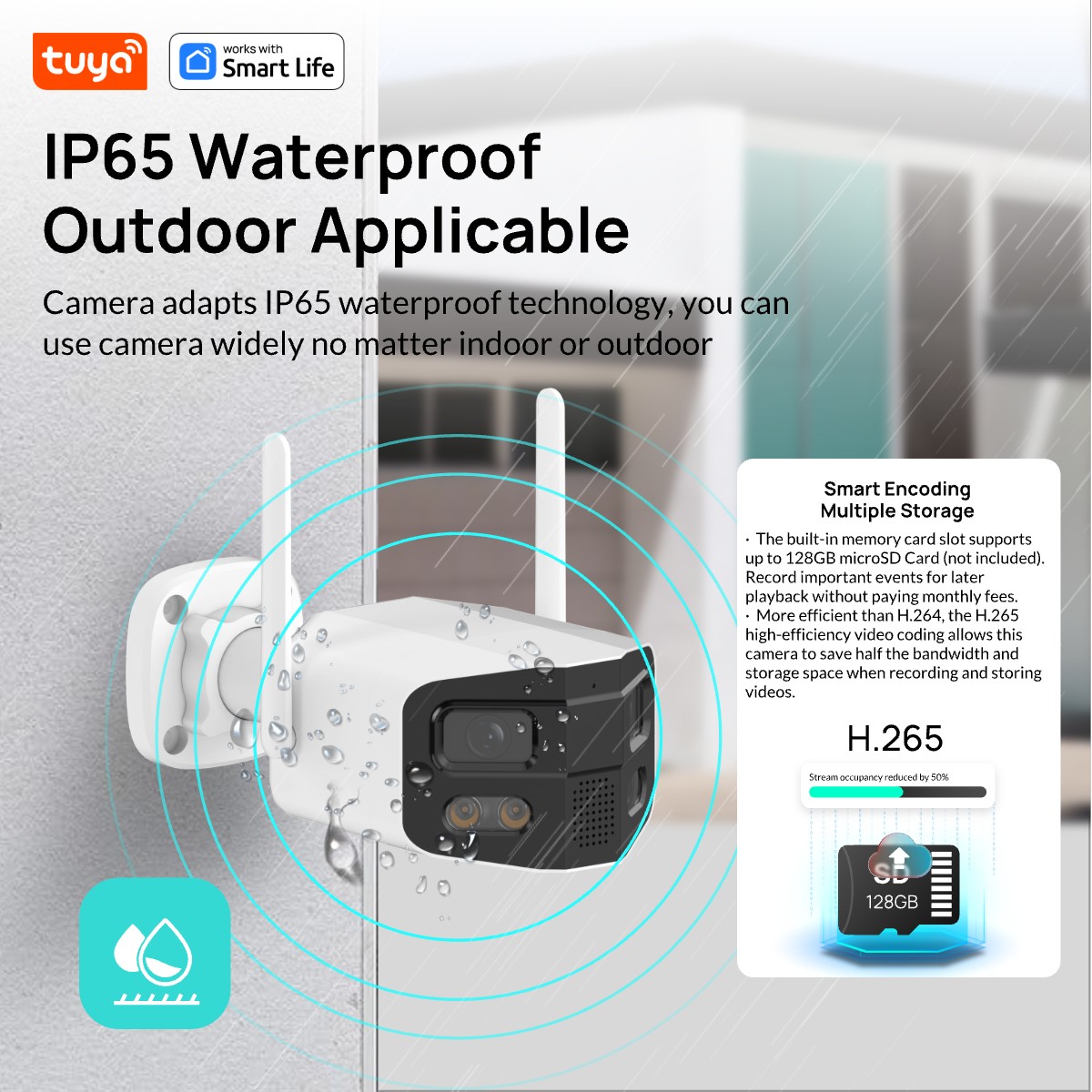 Tuya Smart 4MP 2.5K Dual-Lens  - Home Security Camera Xiaomi recension och pris