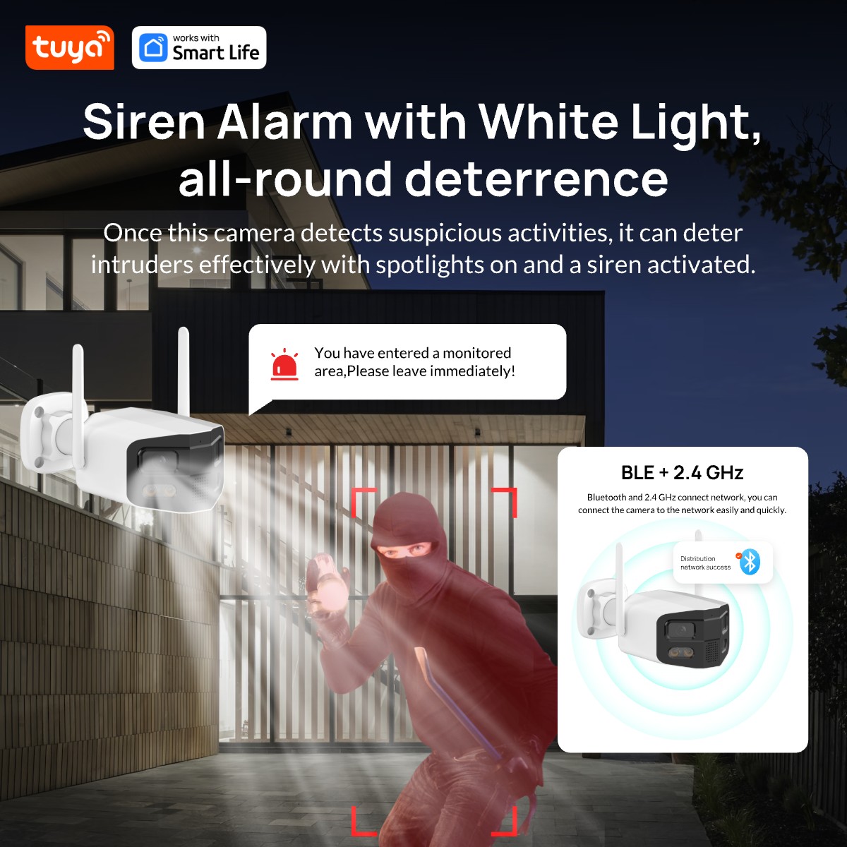 Tuya Smart 4MP 2.5K Dual-Lens  - Home Security Camera Xiaomi recension och pris