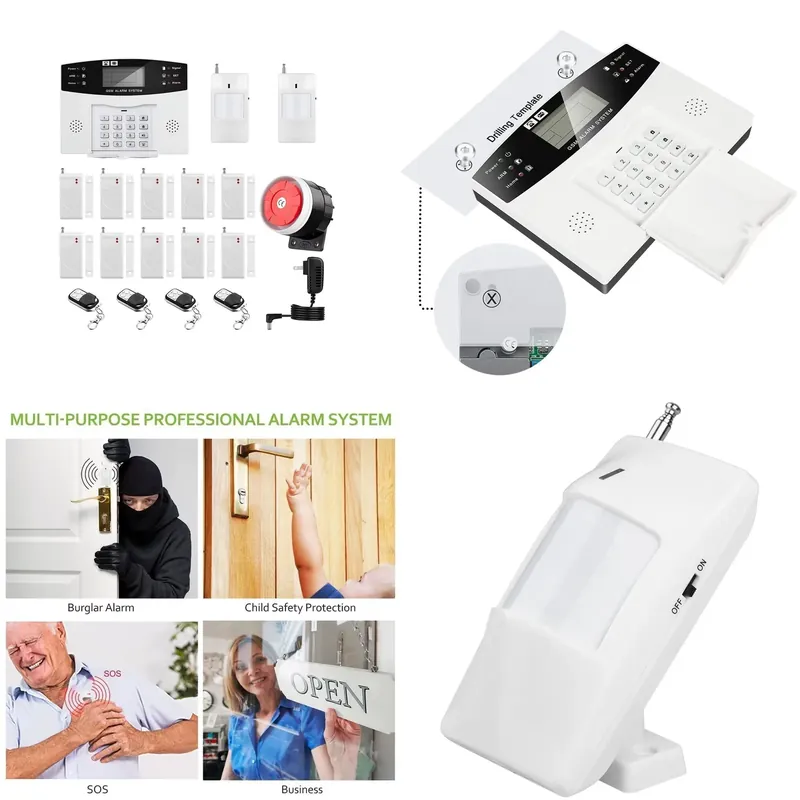 House Burglar Alarm Kit Auto D - Home Security Alarm recension och pris
