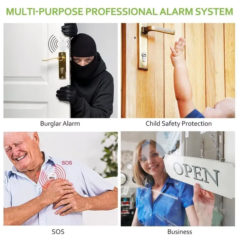 House Burglar Alarm Kit Auto D - Home Security Alarm recension och pris