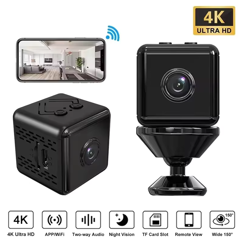 Mini WIFI Camera 4K Full HD Ho - Home Security Recorder recension och pris