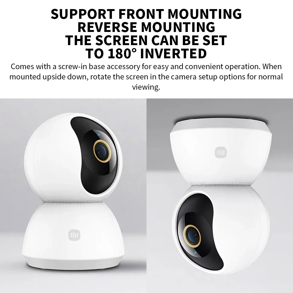 Xiaomi Smart IP Camera 2K 360° - Home Security Camera Xiaomi recension och pris