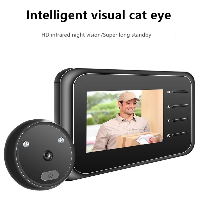 2.4 inch Video Peephole Doorbe - Home Security Ring Camera recension och pris