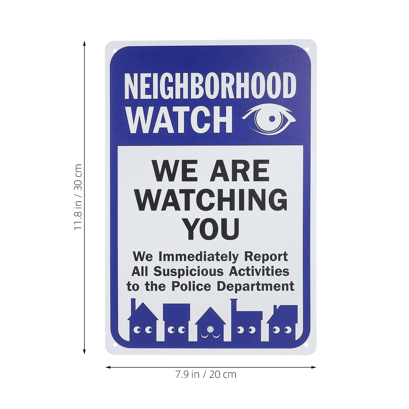 We Are Watching You Sign Vinta - Home Security Yard Sign recension och pris