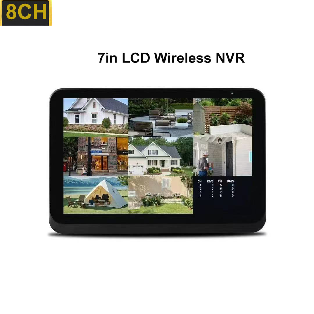Uzoom 8CH NVR Wireless Securit - Home Security Video Systems recension och pris