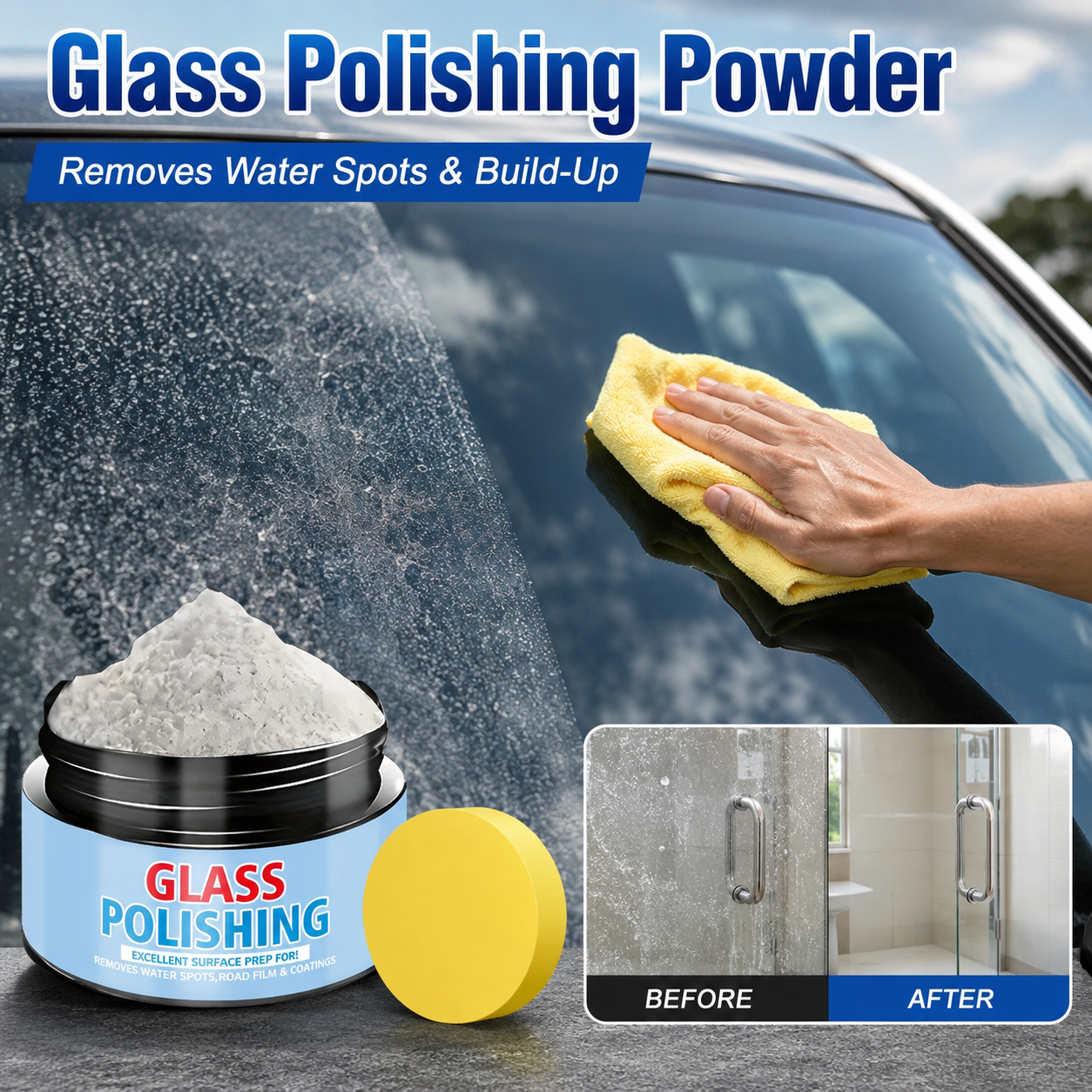 Nano Glass Scratch Repair Powd - Glass Break Detector recension och pris