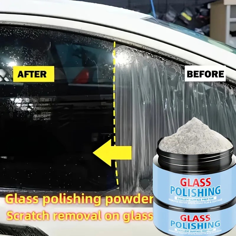 Nano Glass Scratch Repair Powd - Glass Break Detector recension och pris