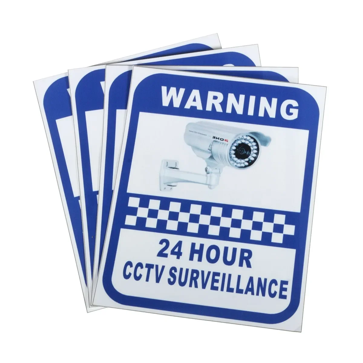 Safurance CCTV Camera Warning  - Home Security Logo recension och pris