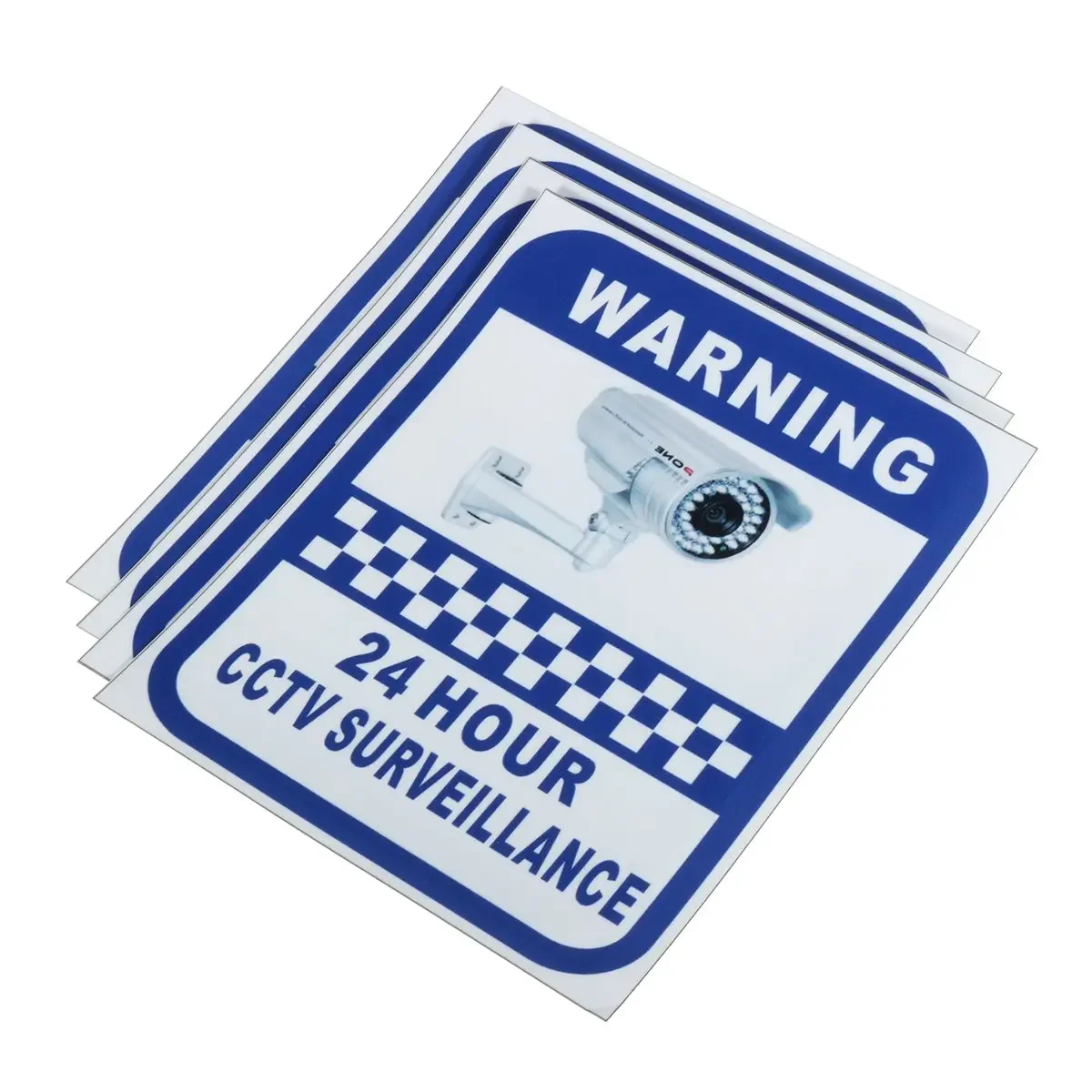 Safurance CCTV Camera Warning  - Home Security Logo recension och pris