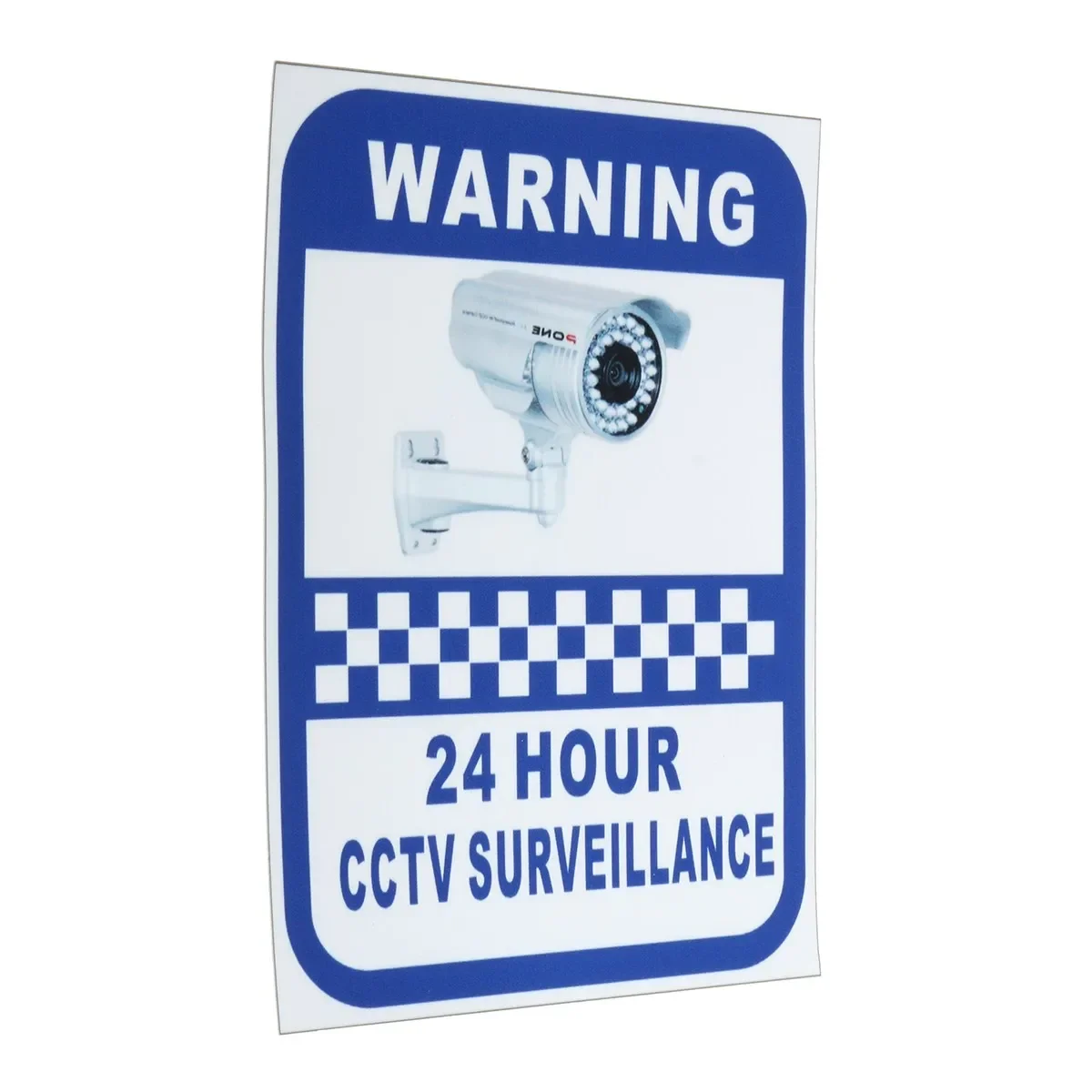 Safurance CCTV Camera Warning  - Home Security Logo recension och pris