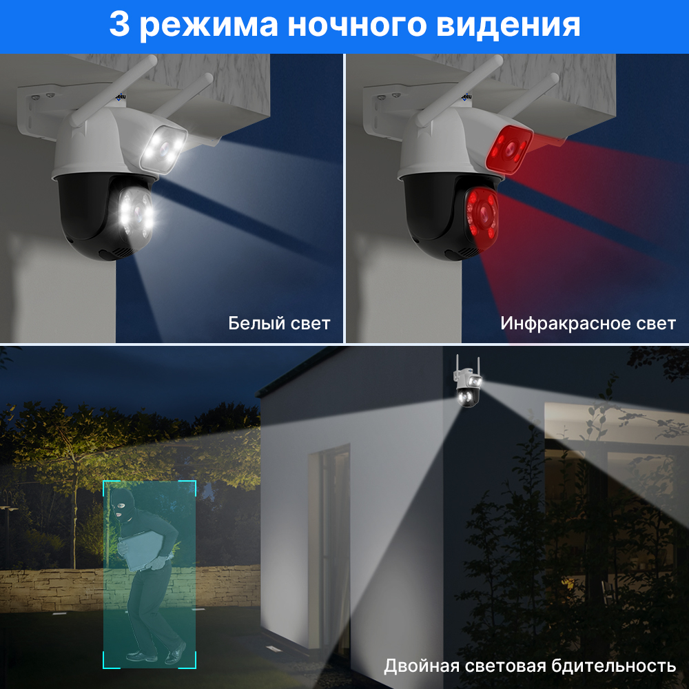 Hiseeu 4K 8MP PTZ Wifi IP Came - Home Security Camera Xiaomi recension och pris