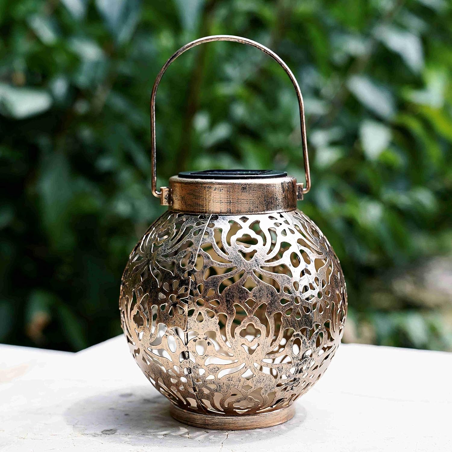 1-6PCS Moroccan Solar Lanterns - Home Security Yard Sign recension och pris