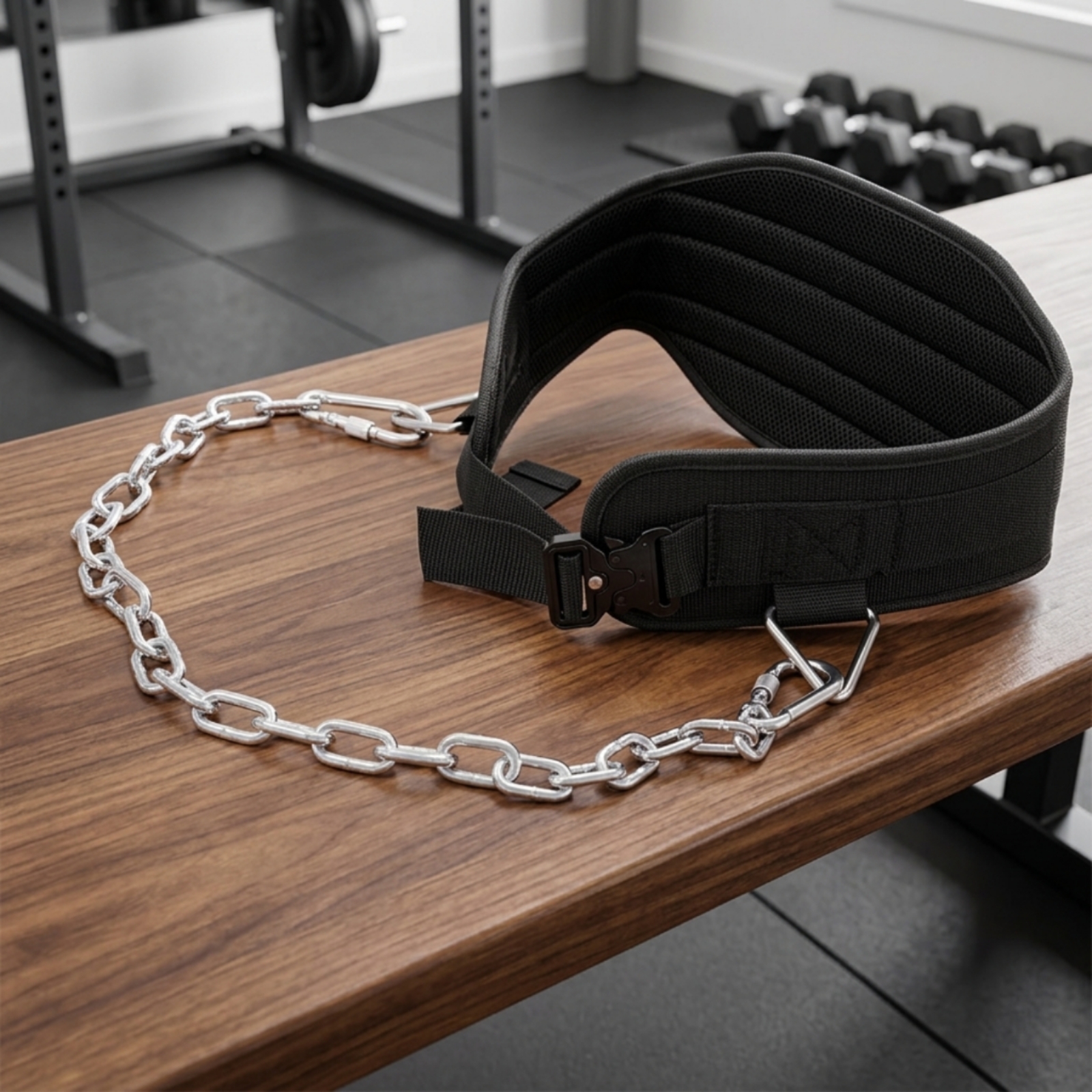 Weighted Belt with Chain Stren - Home Security Usa recension och pris