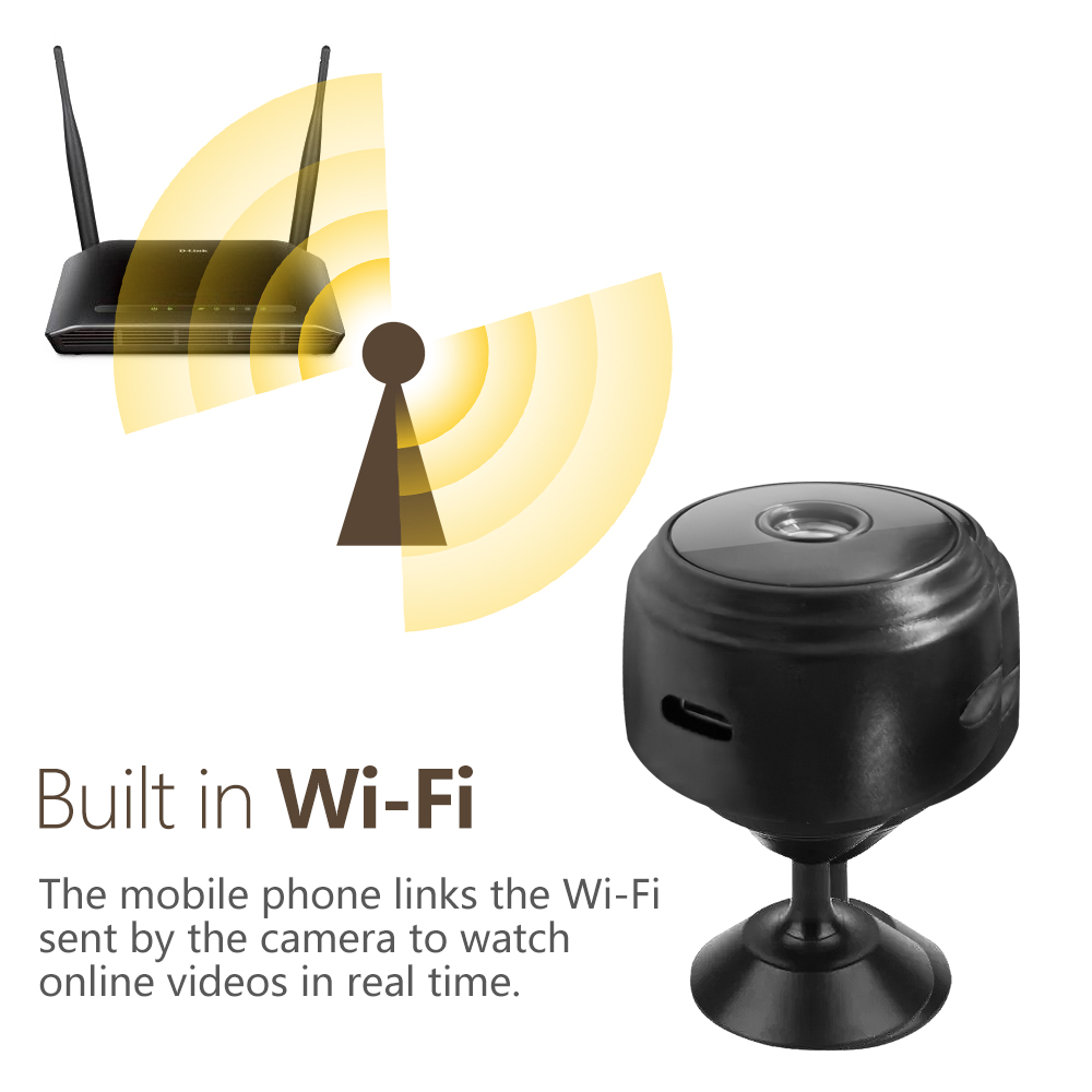 A9 WiFi Mini Camera Wireless V - Home Security Recorder recension och pris