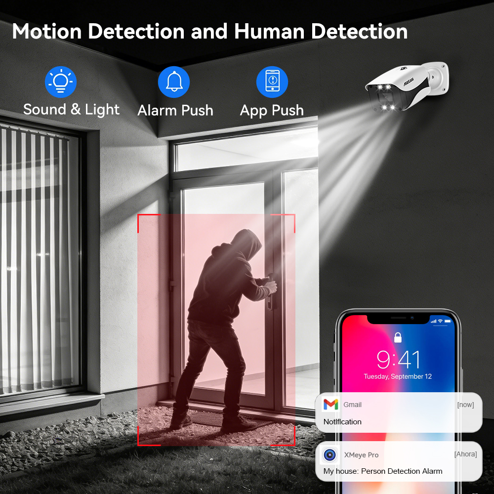 8MP Security Camera System 4K  - Home Security Video Systems recension och pris