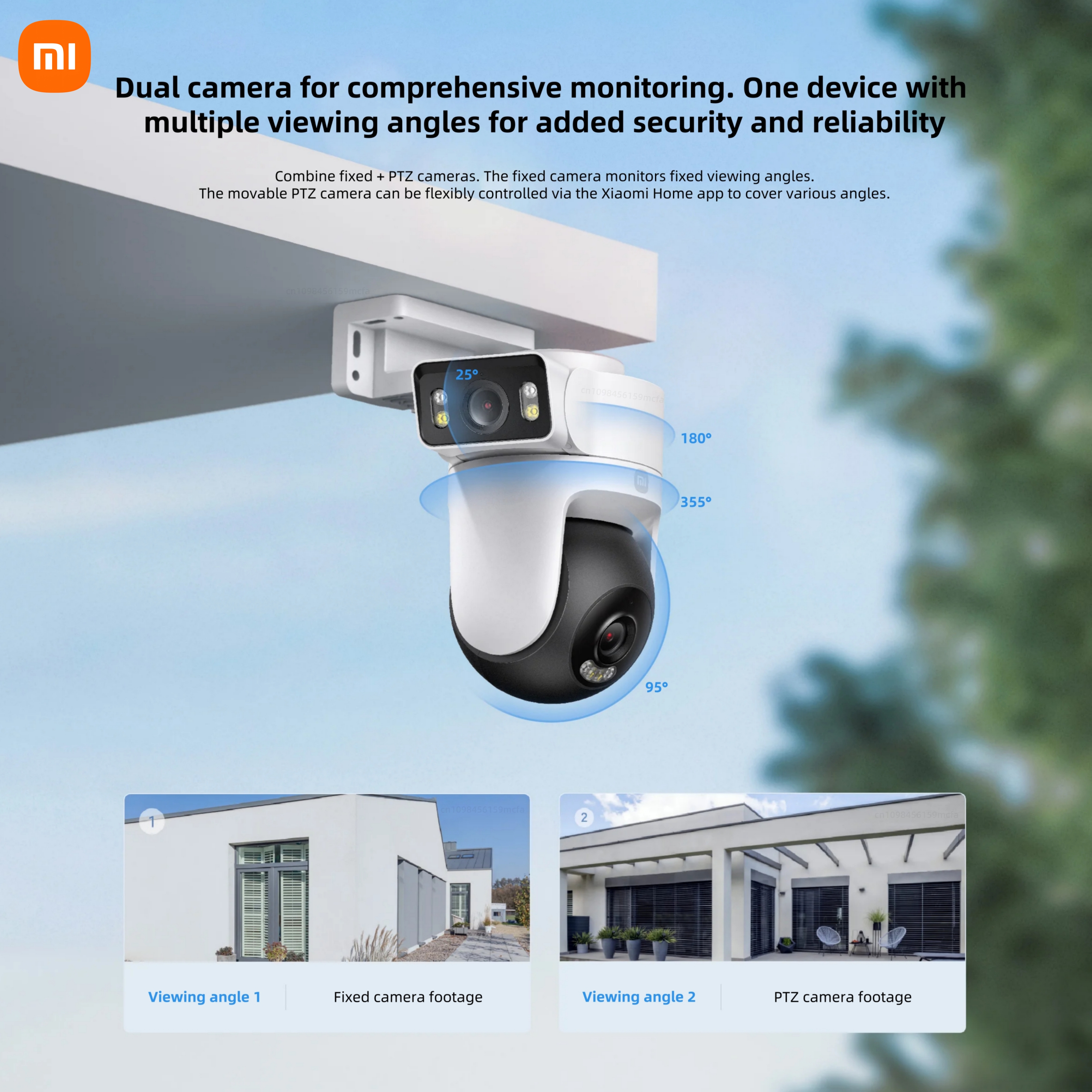 Xiaomi Outdoor CW500 Dual Came - Home Security Recorder recension och pris