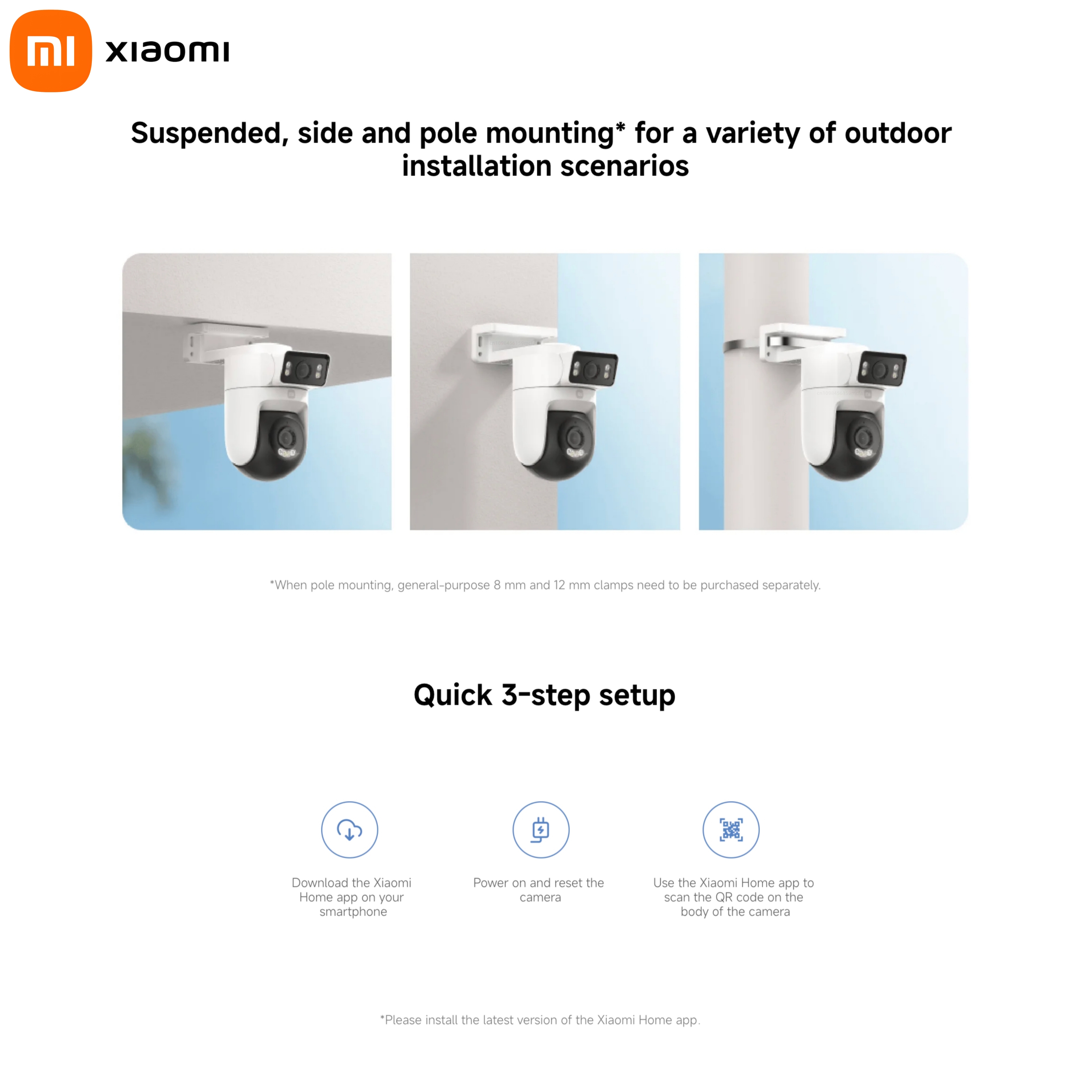 Xiaomi Outdoor CW500 Dual Came - Home Security Recorder recension och pris