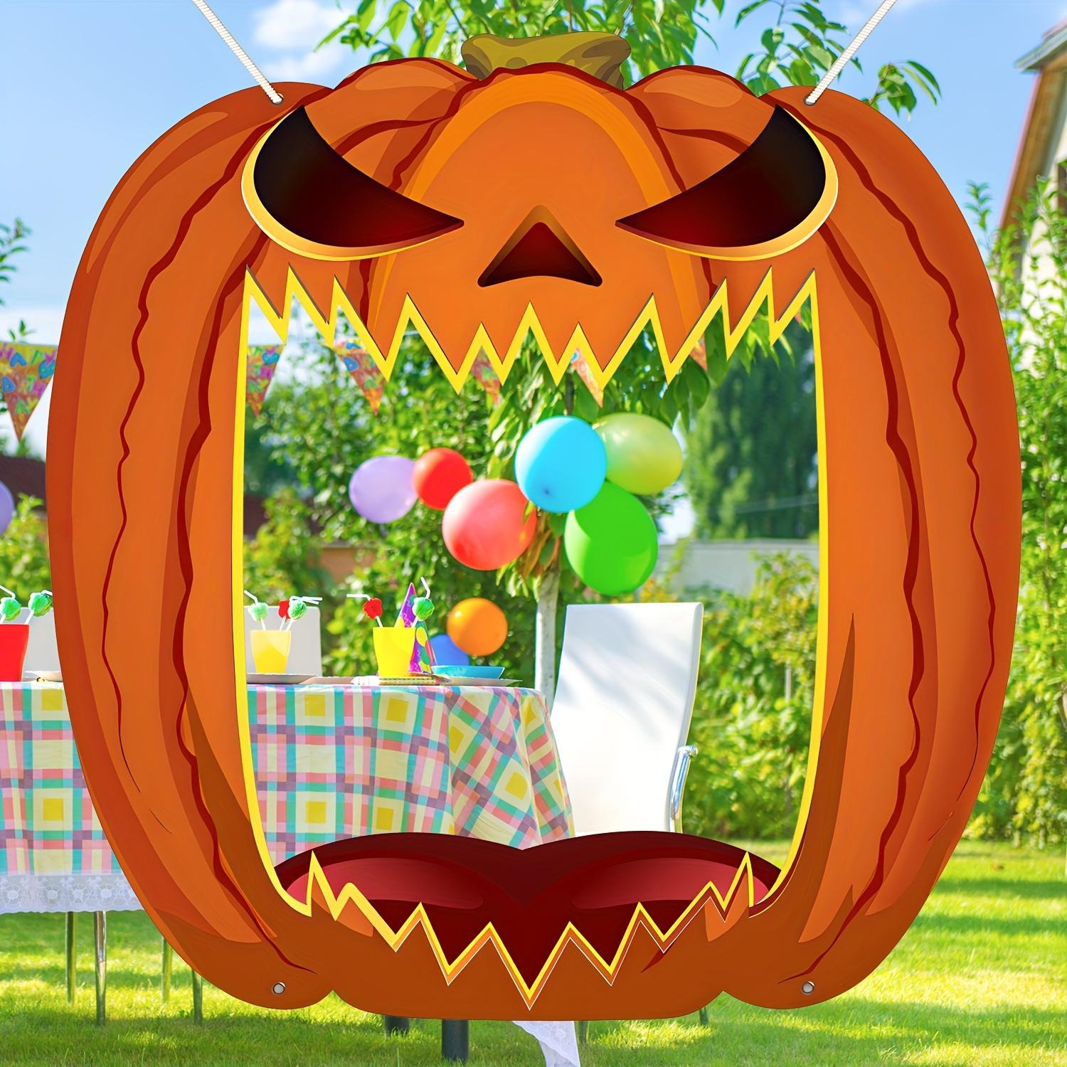Giant Jack O Lantern Photo Boo - Home Security Yard Sign recension och pris