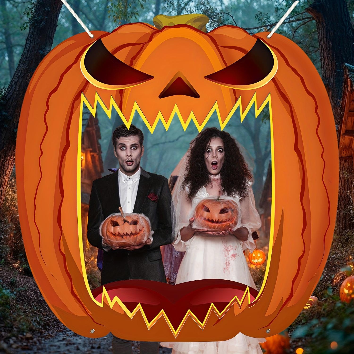 Giant Jack O Lantern Photo Boo - Home Security Yard Sign recension och pris