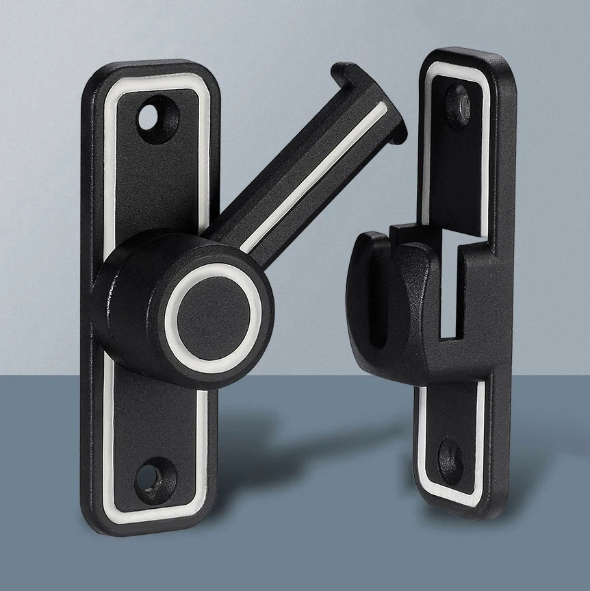 Black Luminous Barn Door Latch - Home Security Tapo recension och pris