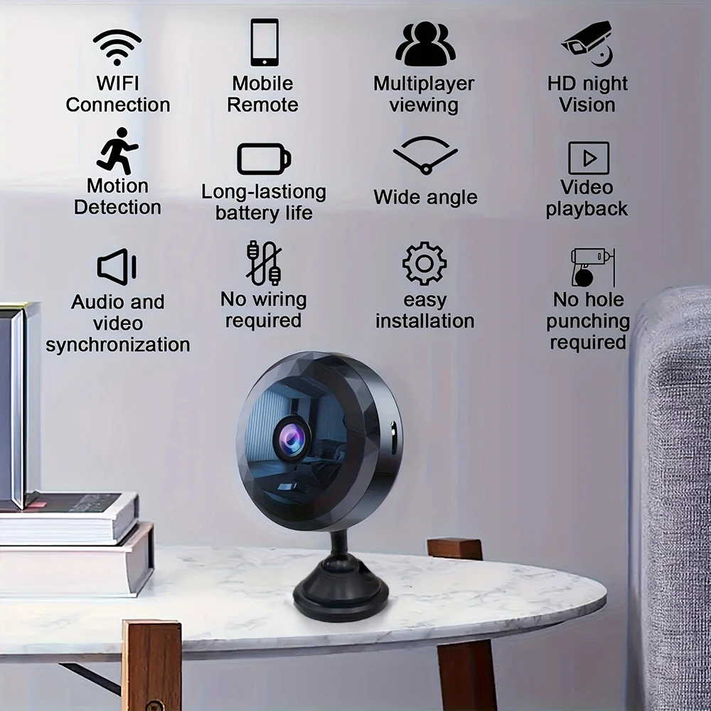 Wireless WiFi A11 1080P HD Cam - Home Security Camera Xiaomi recension och pris