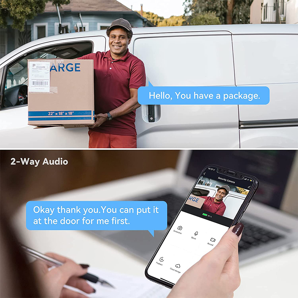 Smart Life Wireless Security H - Home Security Ring Camera recension och pris