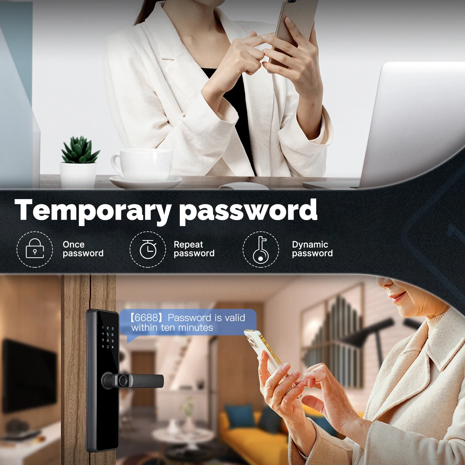 MOES Tuya ZigBee Smart Door Lo - Home Security Tapo recension och pris