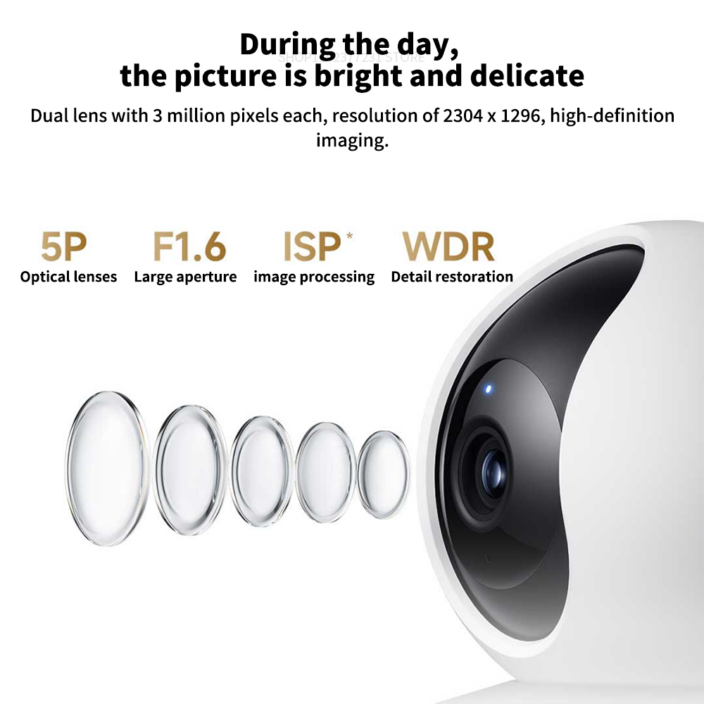 Xiaomi Smart Camera C300 Dual  - Home Security Camera Xiaomi recension och pris