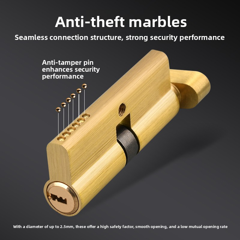 Door Cylinder Lock Biased 70mm - Home Security Guard recension och pris