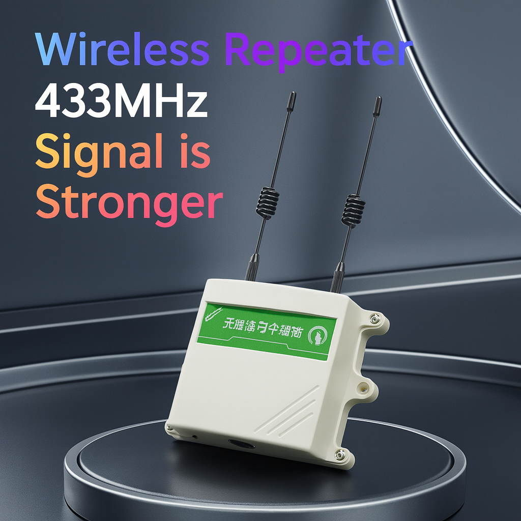 433MHz Smart RF Signal Repeate - Home Security Bundle recension och pris