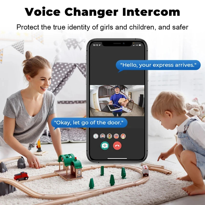 Smart Home WiFi Video Doorbell - Home Security Video Systems recension och pris