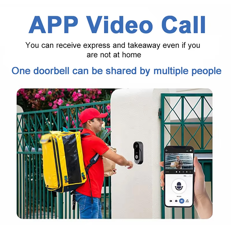 Tuya Doorbell Camera Wireless  - Home Security Bundle recension och pris