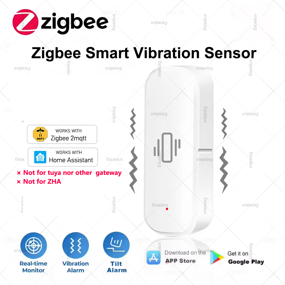 Zigbee Smart Vibration Sensor  - Home Security Alarm recension och pris
