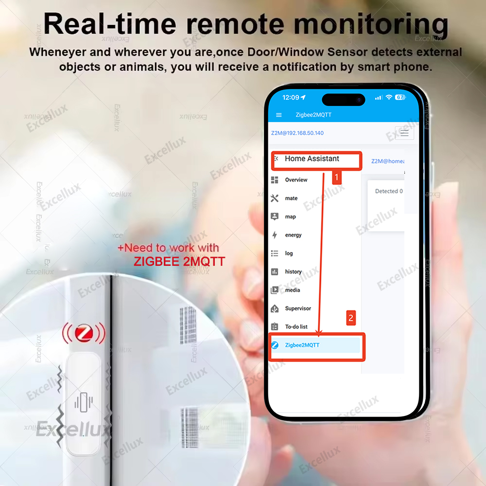 Zigbee Smart Vibration Sensor  - Home Security Alarm recension och pris