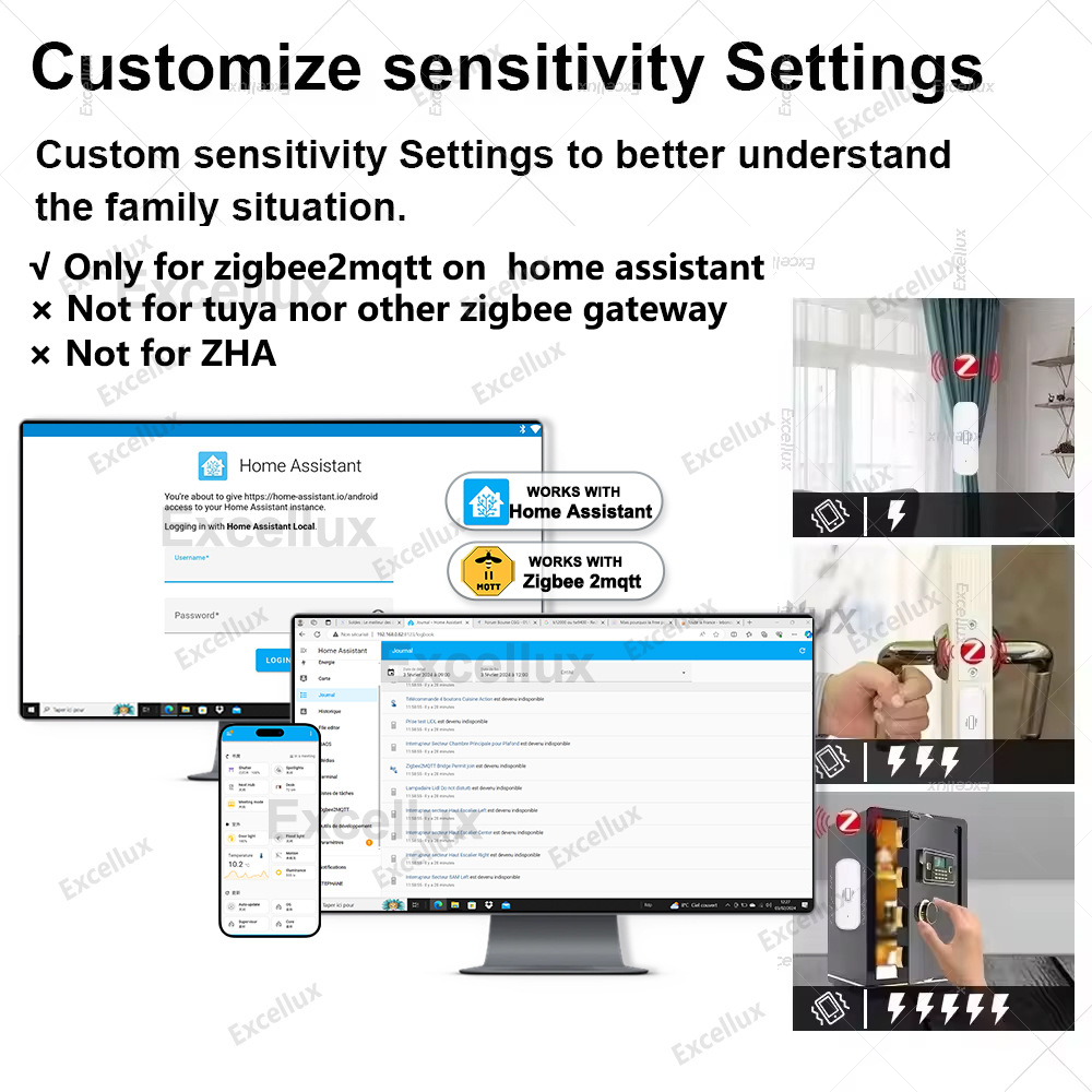Zigbee Smart Vibration Sensor  - Home Security Alarm recension och pris