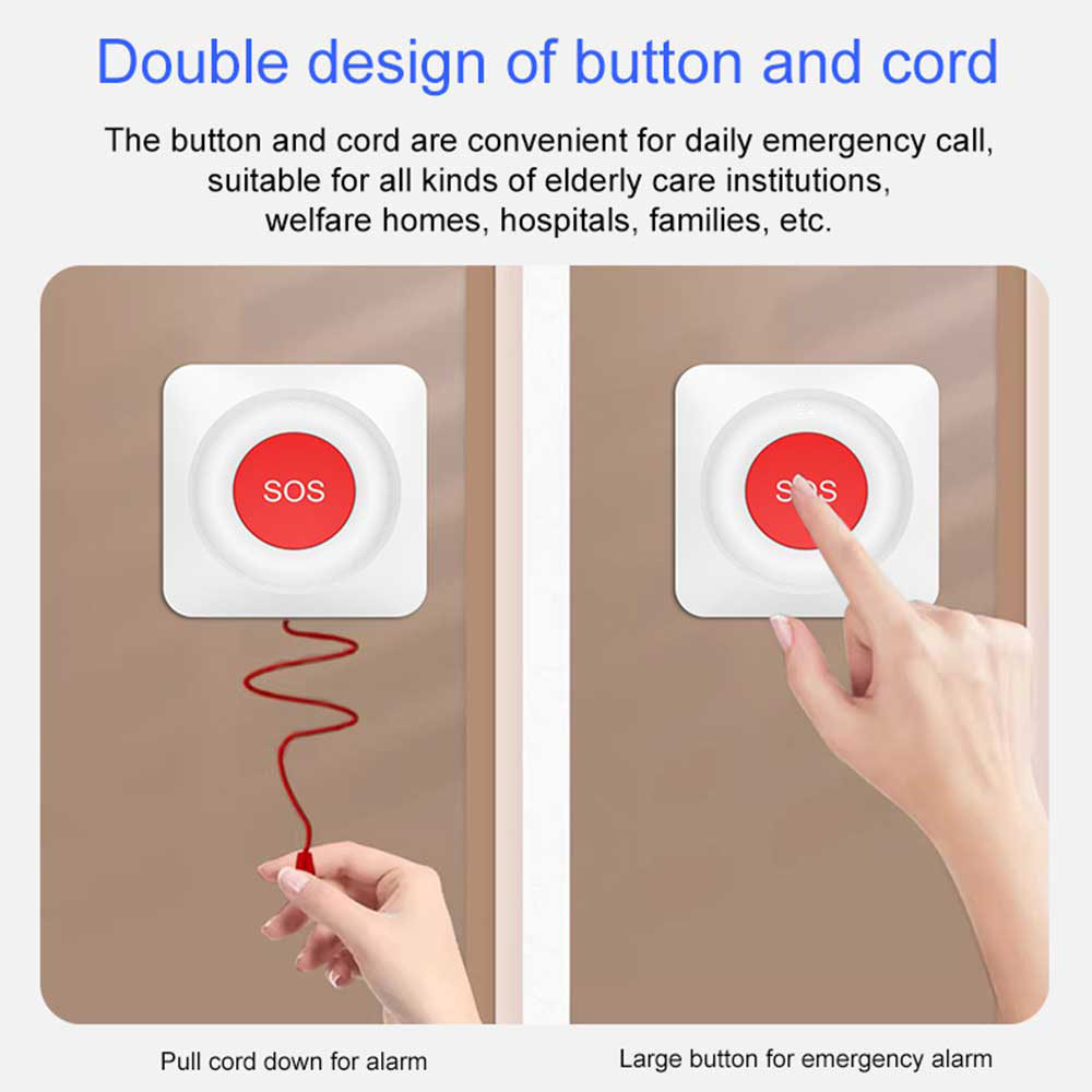 WIFI Zigbee Buttontons SOS Pus - Home Security Guard recension och pris