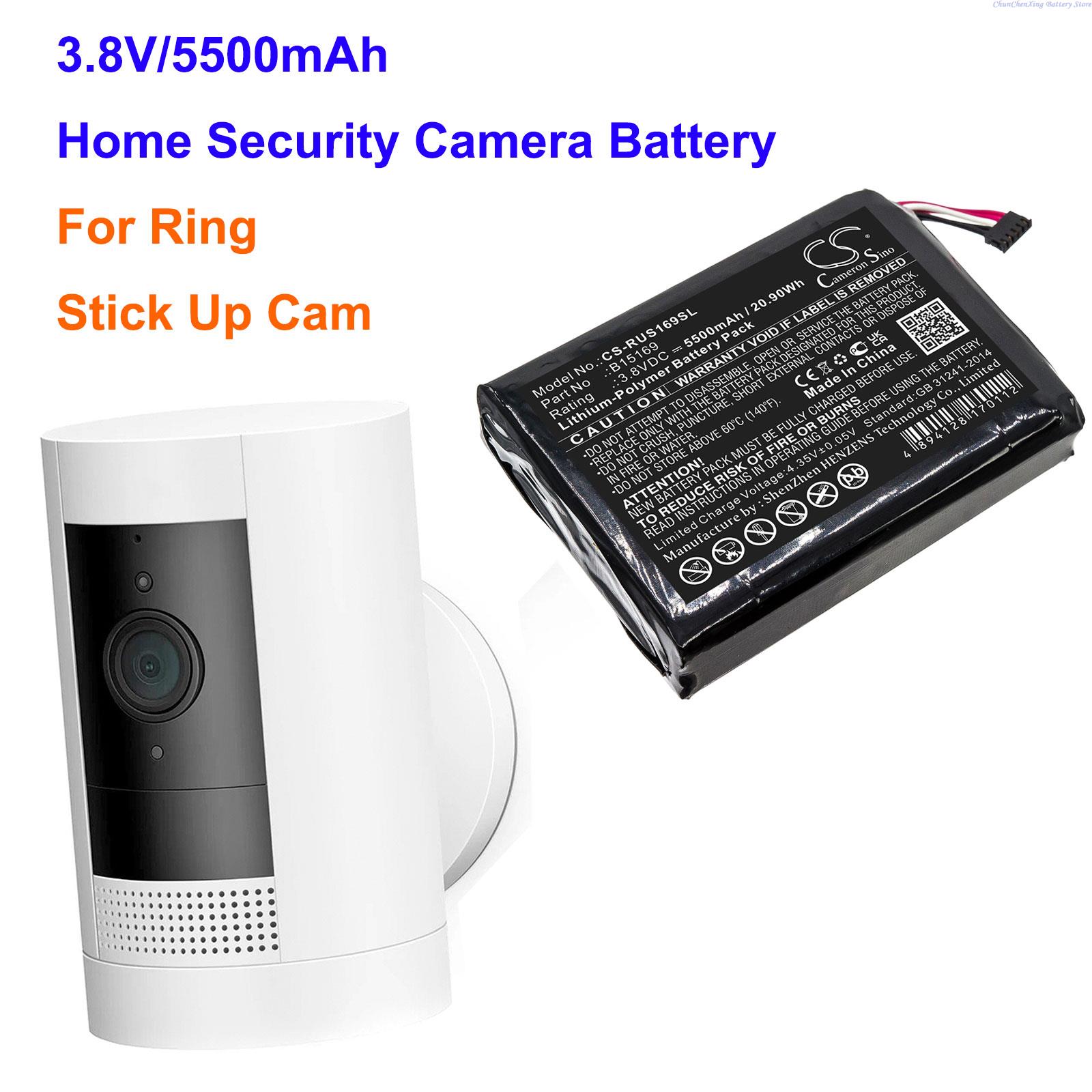 3.8V 5500mAh Home Security Cam - Home Security Ring Camera recension och pris