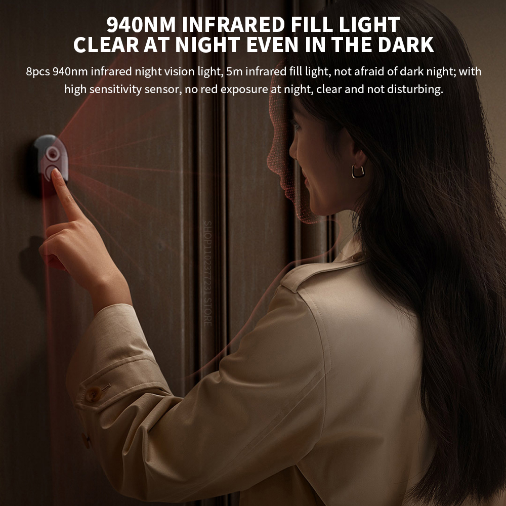 Xiaomi Smart Cat eye 2 WiFi Wi - Home Security Camera Xiaomi recension och pris