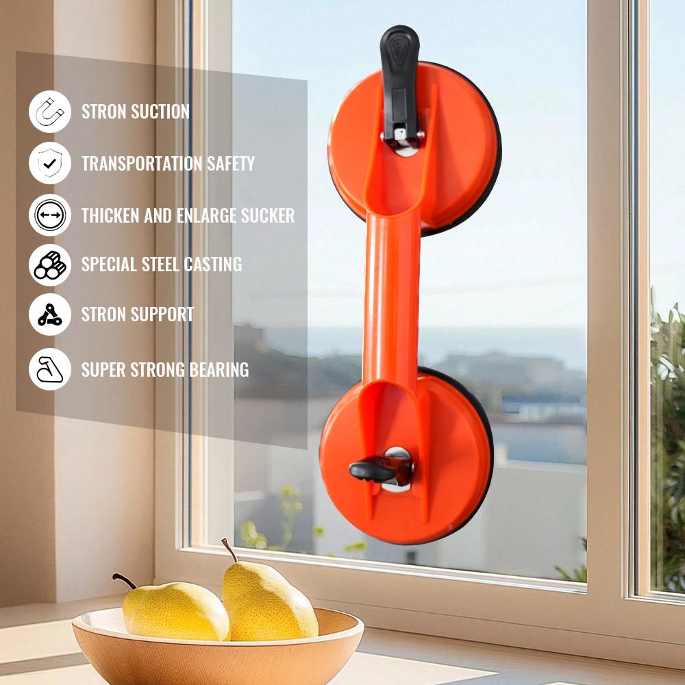 New Glass Lifting Suction Cups - Glass Break Detector recension och pris