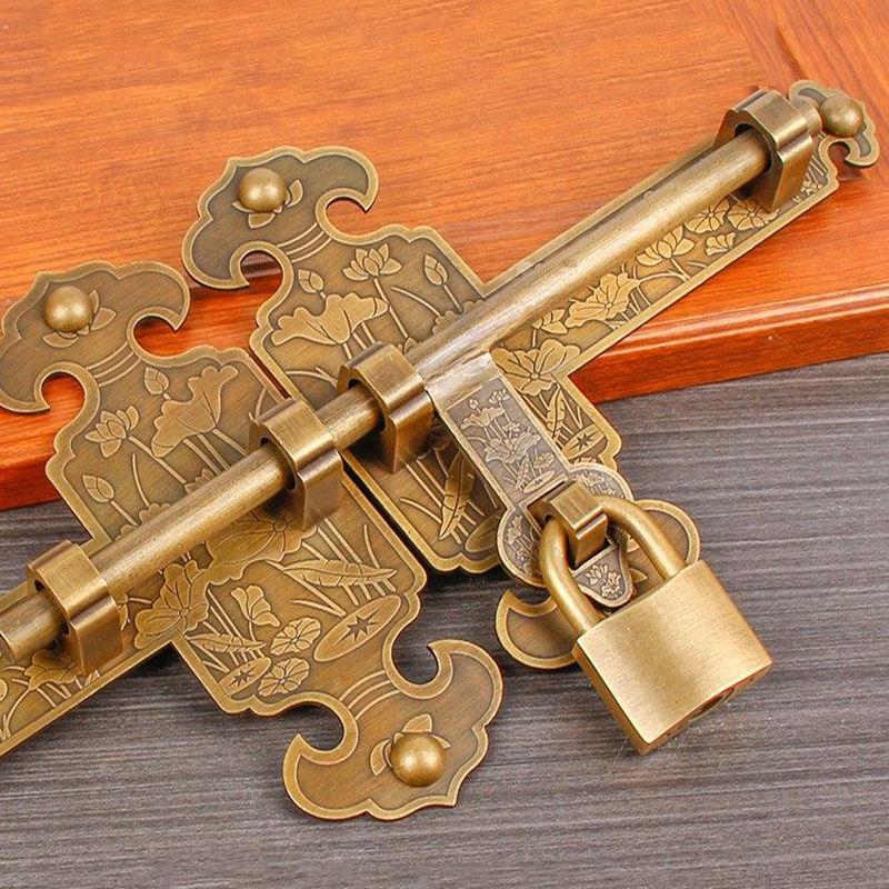 Chinese Vintage Solid Brass Do - Home Security Tapo recension och pris
