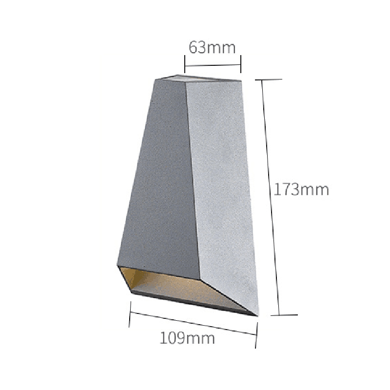 12W LED Outdoor&Indoor Wall La - Home Security Yard Sign recension och pris
