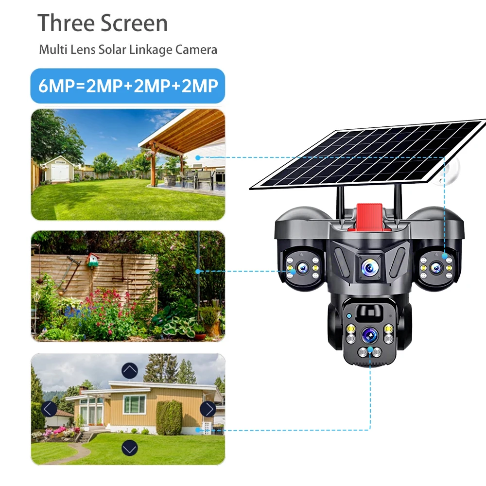 KERUI V380 Pro Outdoor PTZ 6MP - Home Security Recorder recension och pris