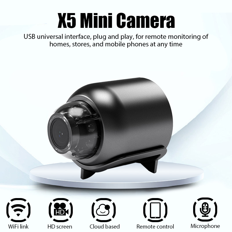 X5 Mini Camera HD 1080P Intell - Home Security Recorder recension och pris