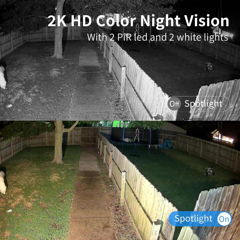 Outdoor Security Cameras, 2K N - Home Security Usa recension och pris