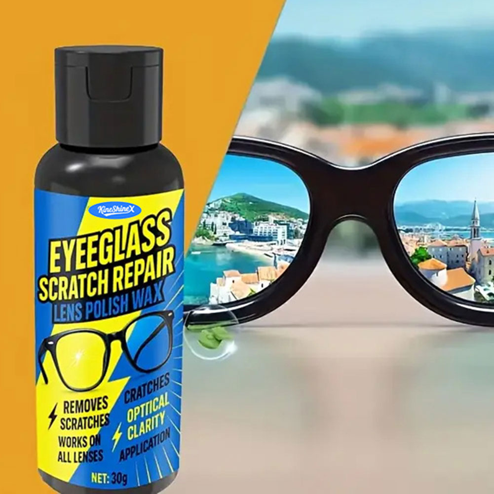 30g Scratch Remover for Eyegla - Glass Break Detector recension och pris